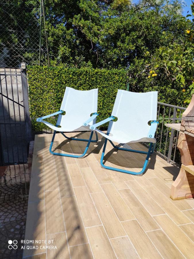 Capozafferano-Casa Carola Villa Santa Flavia Bagian luar foto