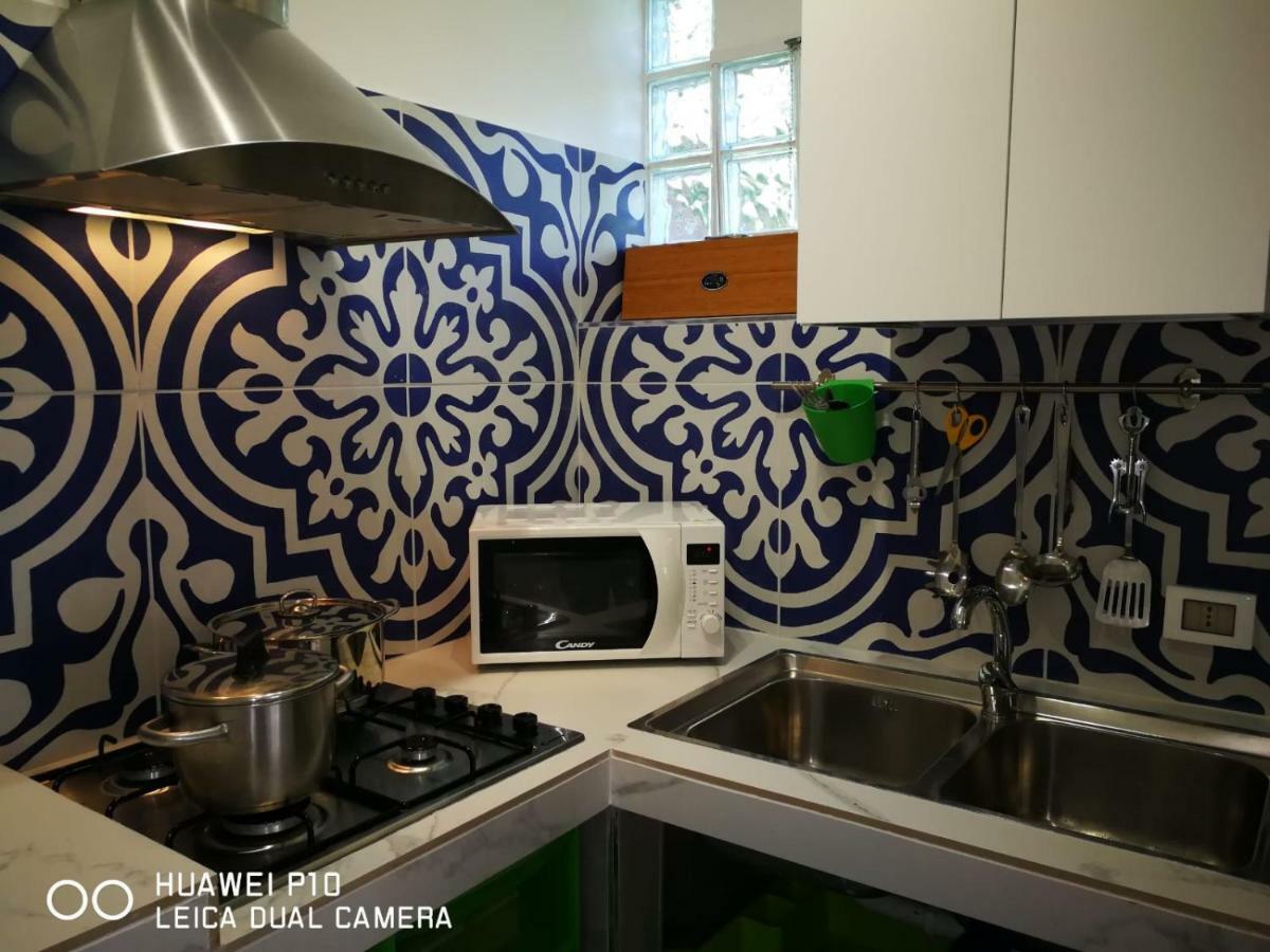 Capozafferano-Casa Carola Villa Santa Flavia Bagian luar foto
